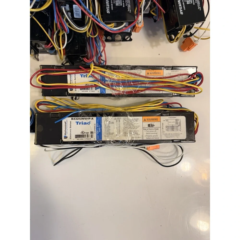 SYLVANIA QHE 2X86T8HO/UNV PSN-HT 120-277V 2-LAMP PROGRAM START BALLAST Lot Of 33